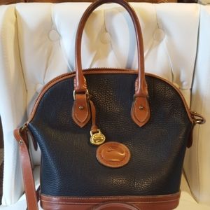Vintage Dooney Bourke Norfolk Domed Crossbody